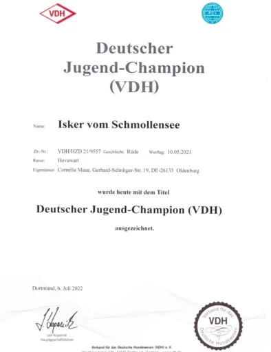 Deutscher Jugend Champion VDH_920_1280